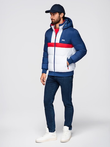 Ombre Winter jacket in Blue