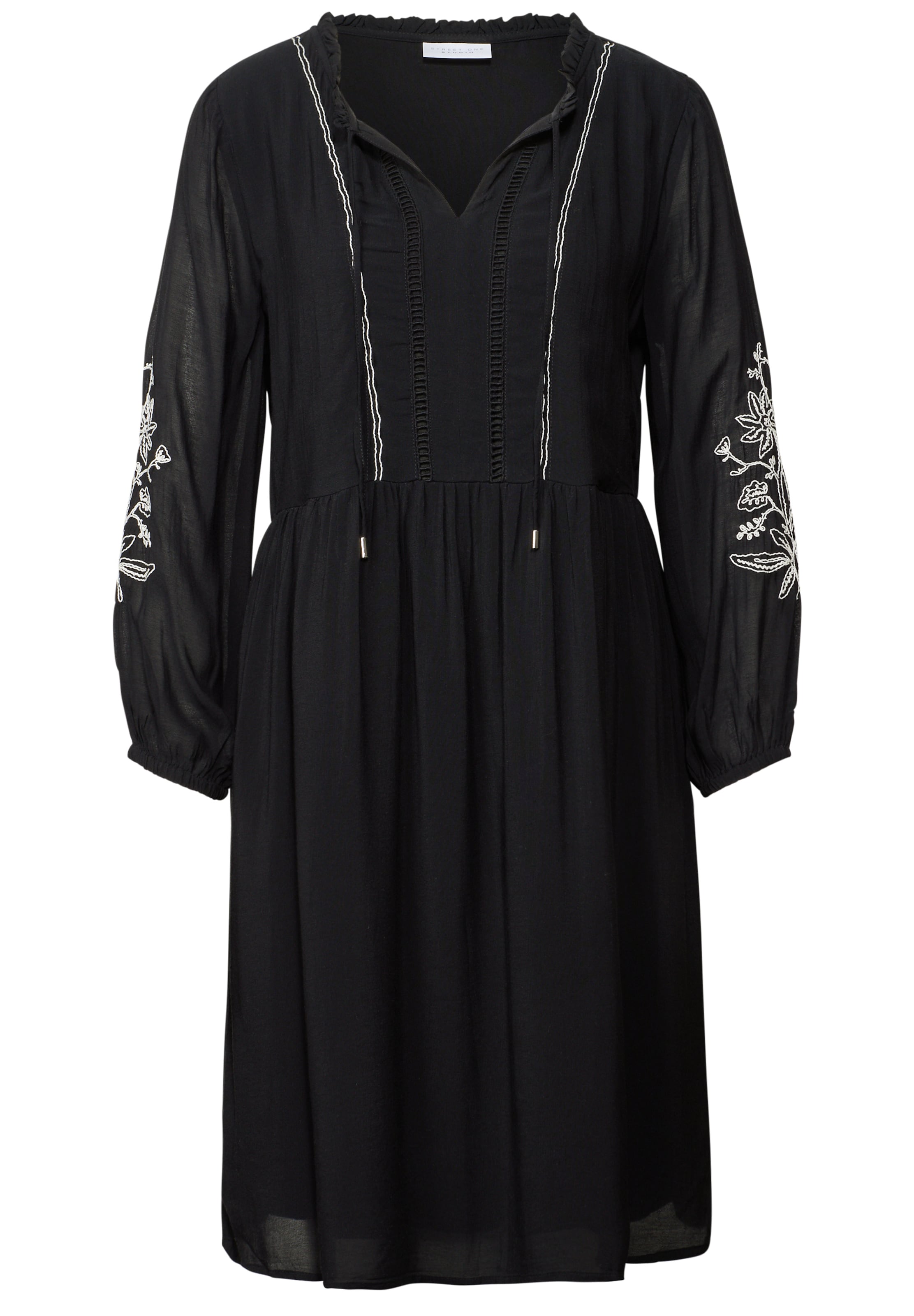 Street One Studio Kleid in Schwarz: Vorderseite