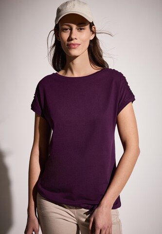 CECIL Shirt in Purple: front