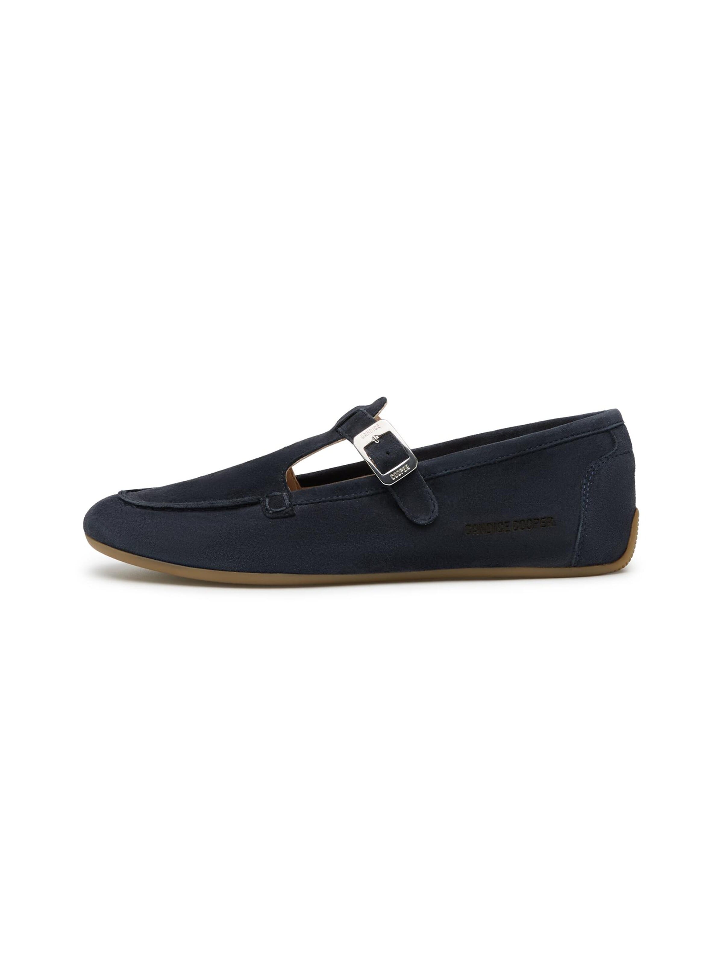 Candice Cooper Moccasin 'ROCK MOK' in Blue: front