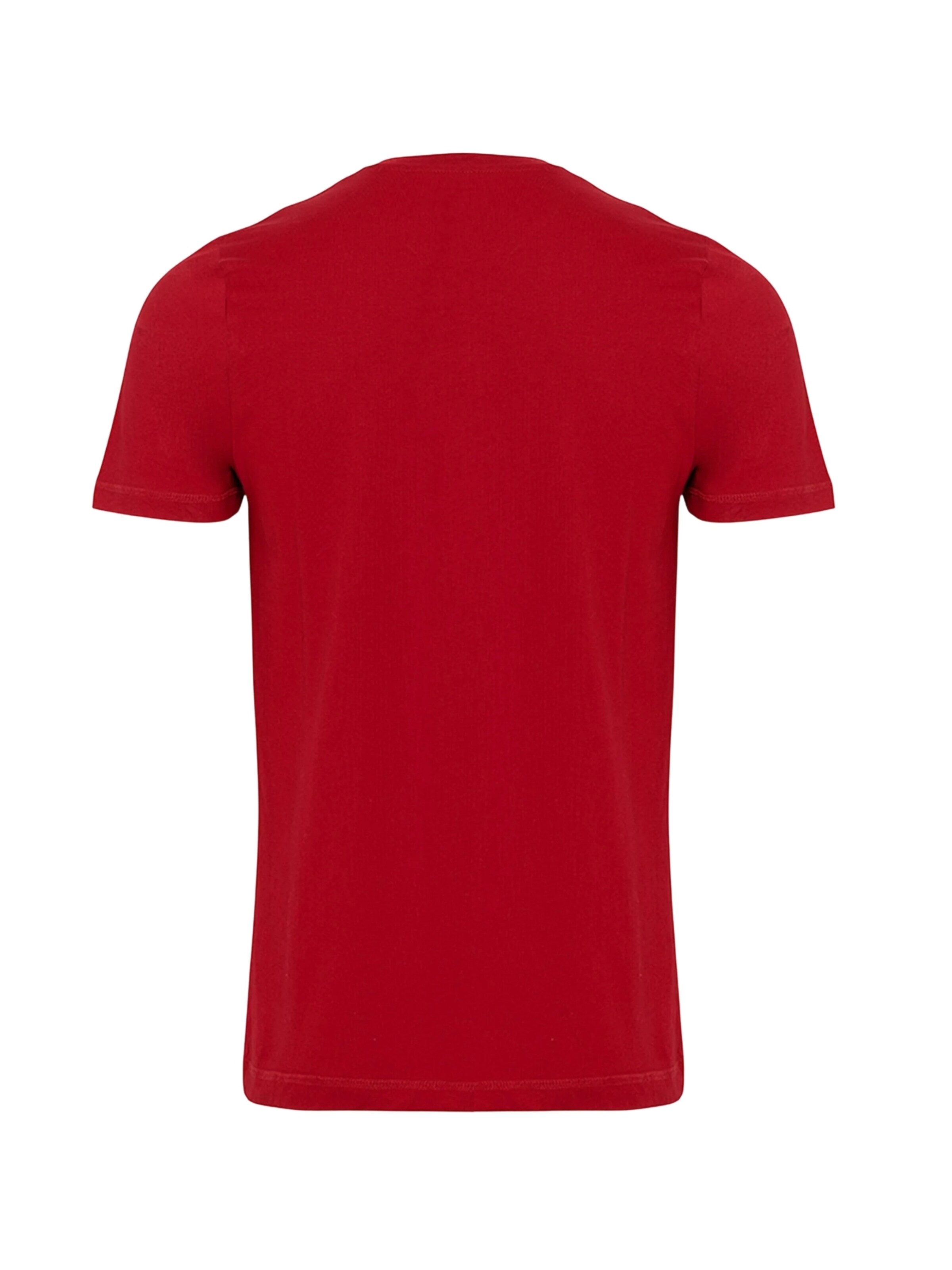 Fit confort Chemise ' Organic Basic ' TEESHOPPEN en rouge