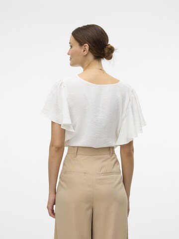 VERO MODA Bluse 'Alva' in Weiß