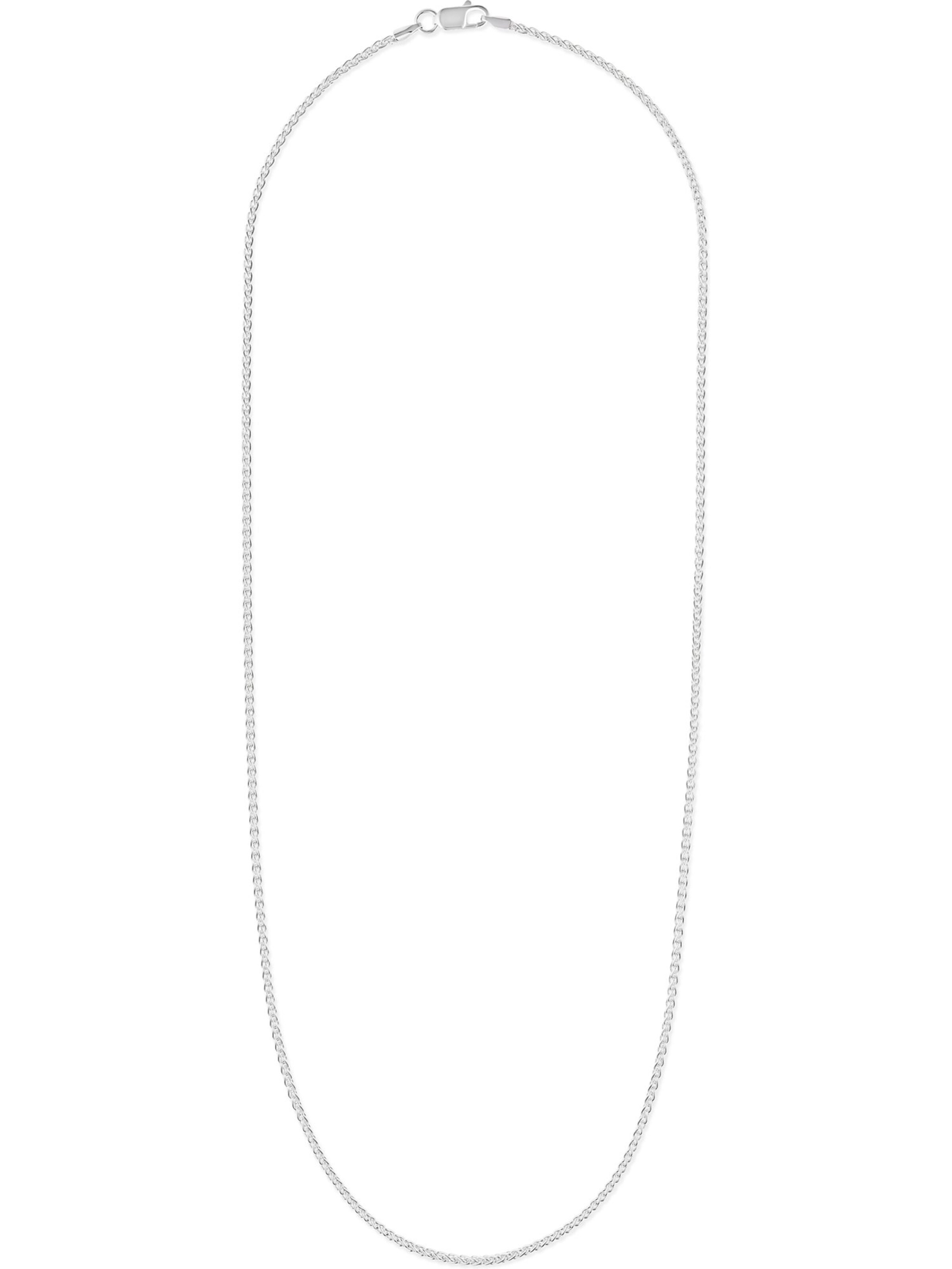 FAVS Necklace in Silver: front