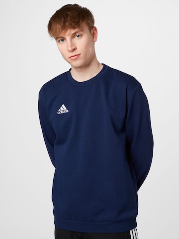 Sweat de sport 'Entrada 22' ADIDAS SPORTSWEAR en bleu : devant