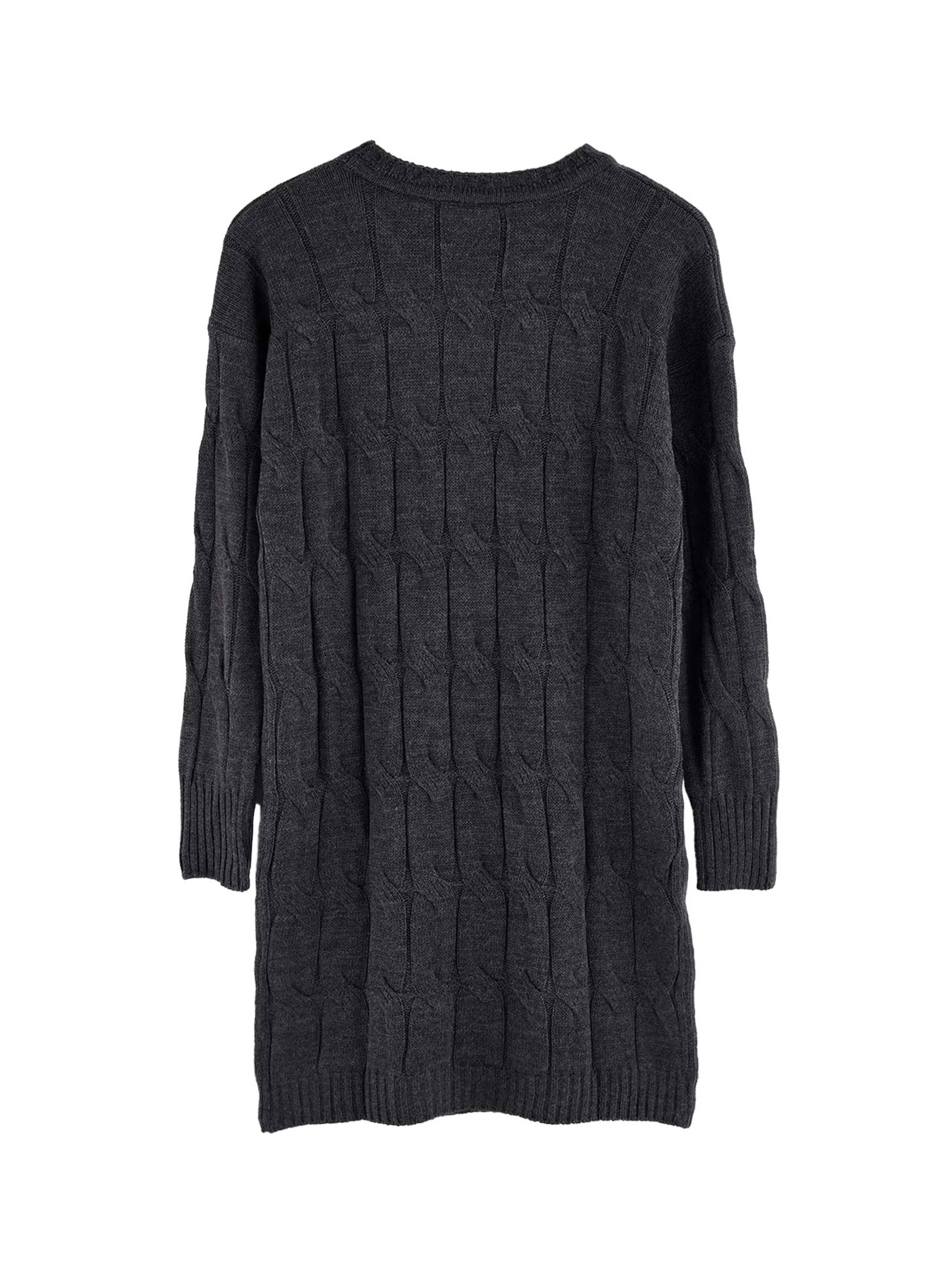 Trendyol Neulemekko 'Dress' värissä harmaa