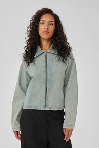 My Essential Wardrobe Overgangsjakke 'Malea' i blå