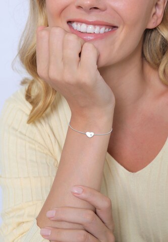 Bracelet 'Mama Tochter' ELLI en argent : devant