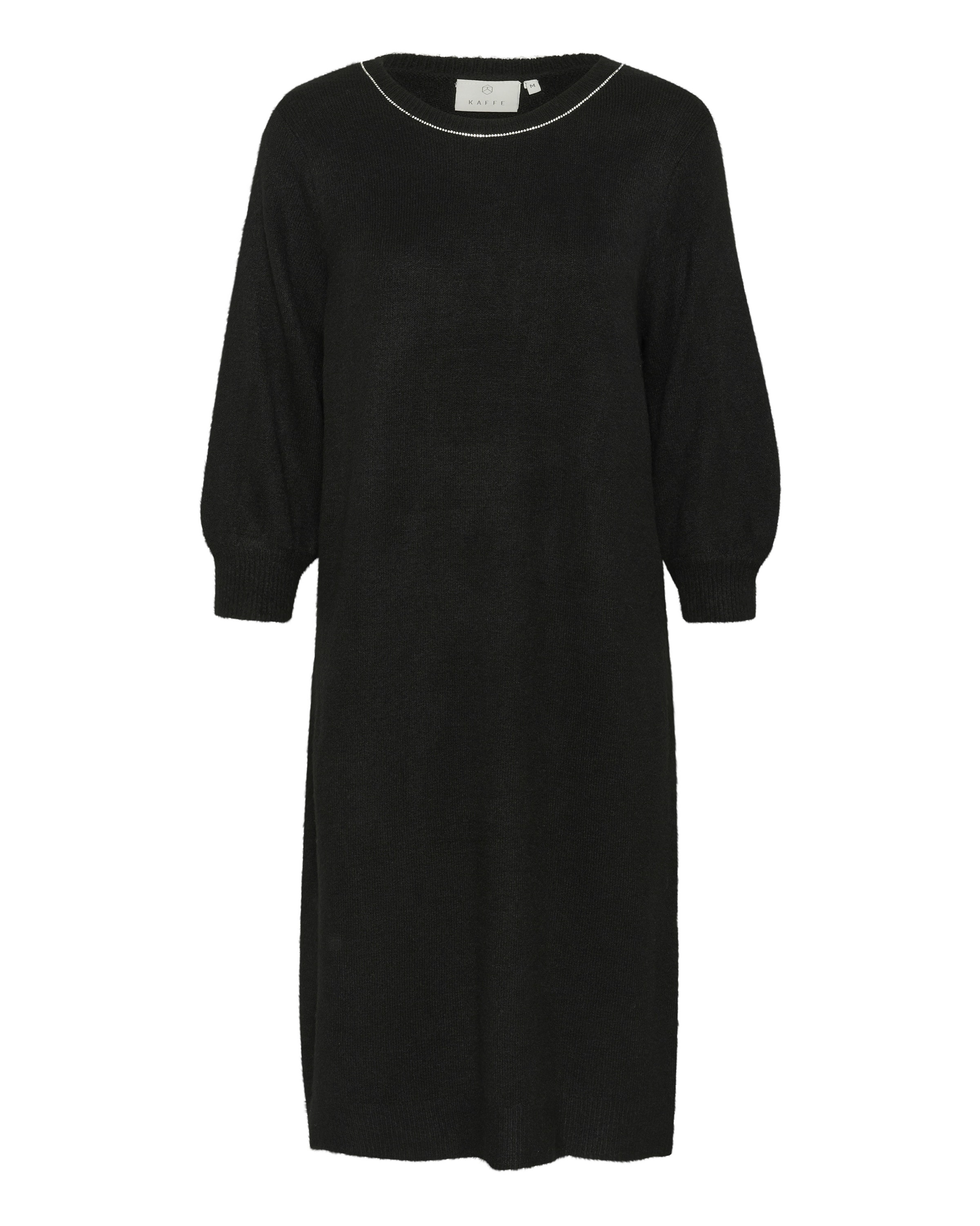 Kaffe Pletené šaty 'KA Meridith' - Čierna: predná strana