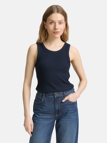 TOM TAILOR Top in Blauw: voorkant