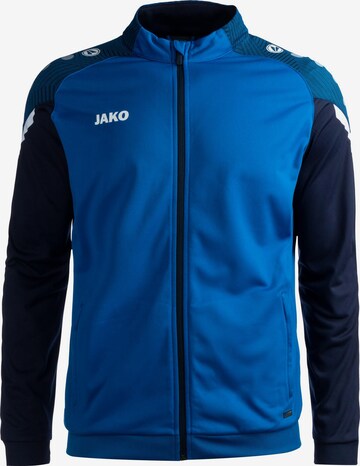 Vestes d’entraînement JAKO en bleu : devant