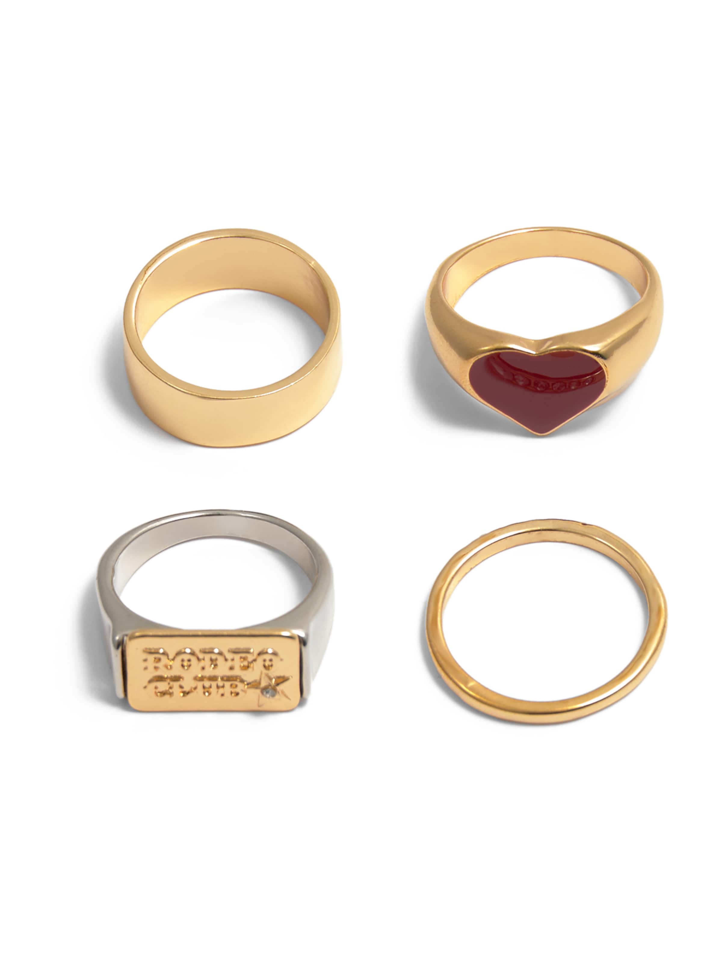 Pull&Bear Ring in Gold: front