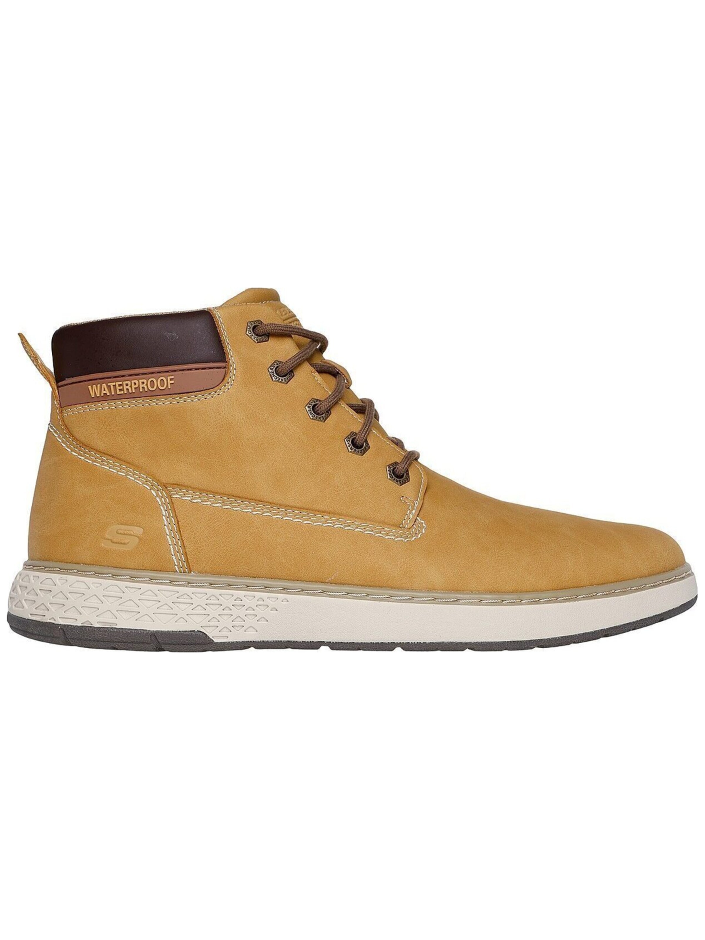 SKECHERS Boots 'Skechers Garlan - Deno' in Bruin: voorkant
