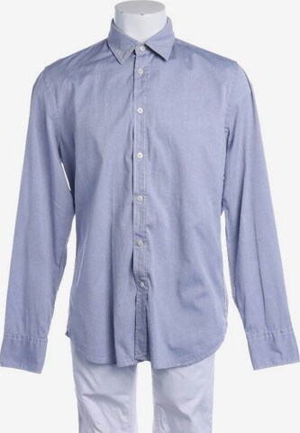 Marc O'Polo Button Up Shirt in M in Blue: front