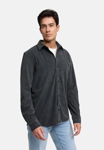 Coupe regular Chemise 'Nemoto' INDICODE JEANS en gris