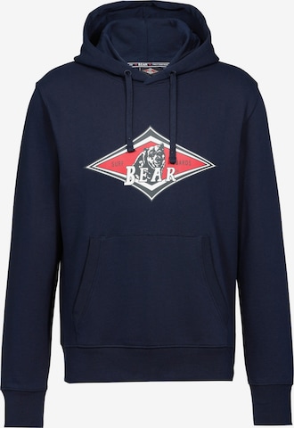BEAR Sweatshirt in Blau: Vorderseite