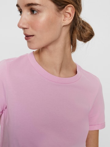 VERO MODA Μπλουζάκι 'Paula' σε ροζ