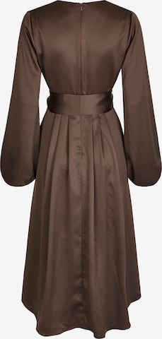 KLEO Evening Dress in Brown