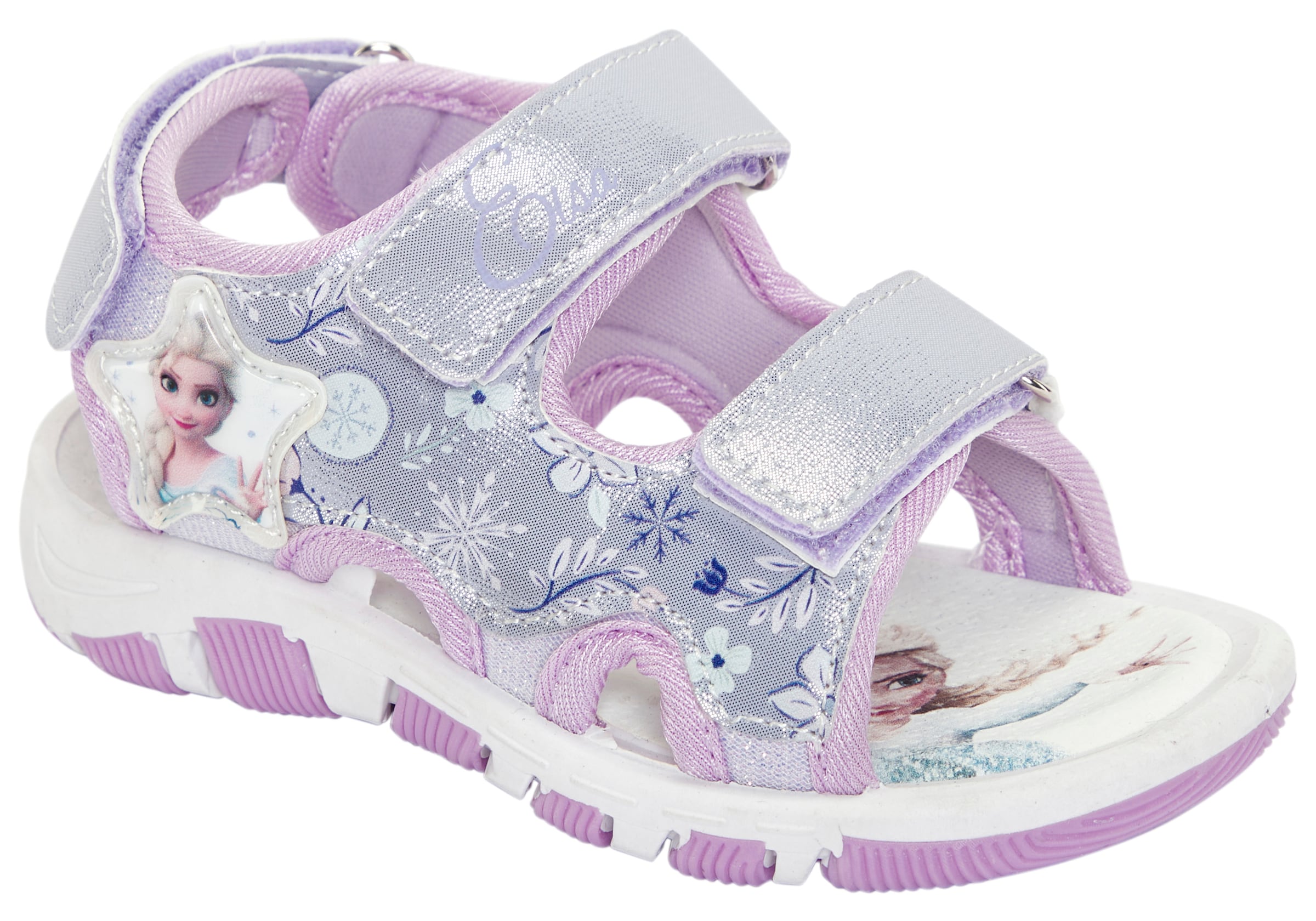 DISNEY Sandale in Lila: Vorderseite