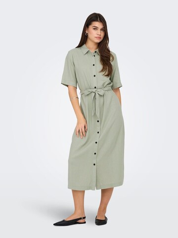 Abito camicia 'ONLCaro' di ONLY in verde: frontale