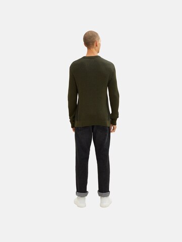 TOM TAILOR Pullover in Grün