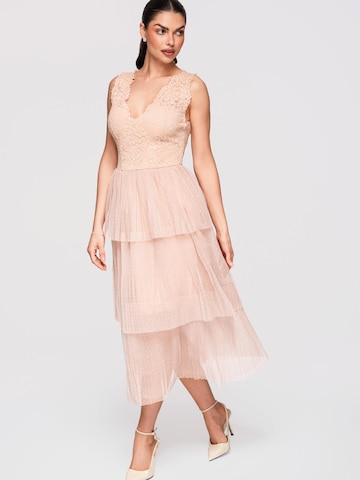 Robe Ombre en beige
