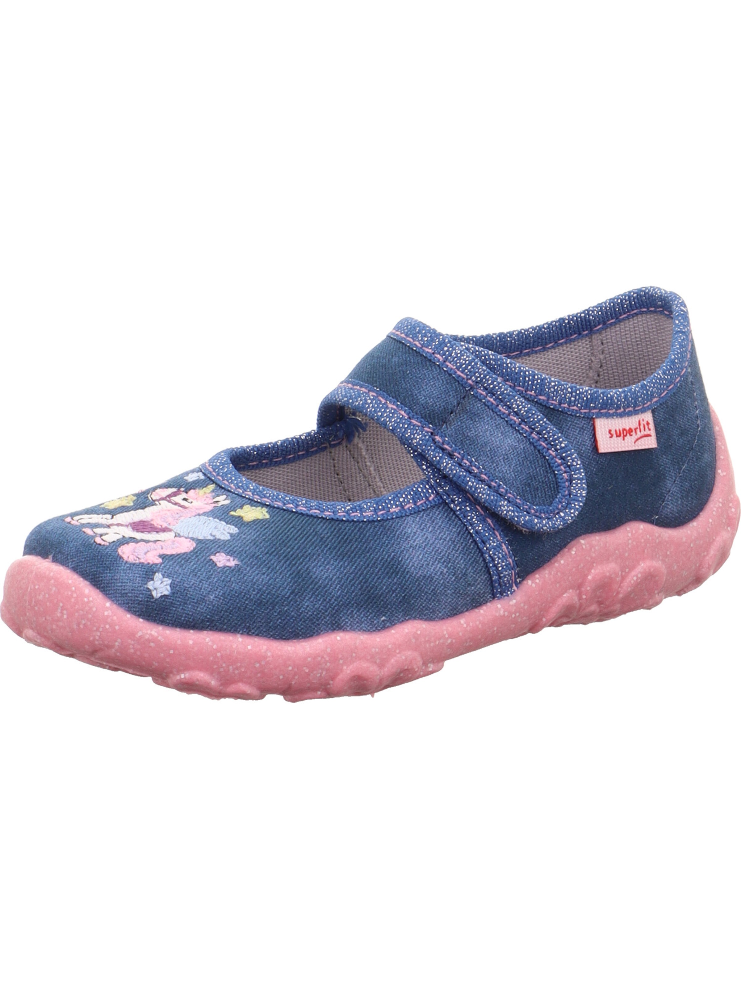 SUPERFIT Slippers 'Bonny' in Blue: front