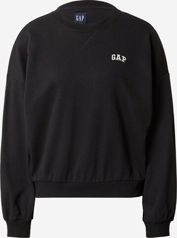 GAP Sweatshirt 'JAPAN' in Black: front