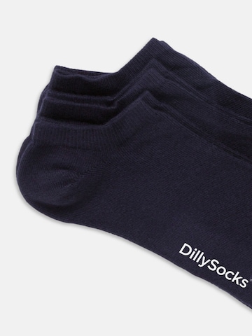 DillySocks Enkelsokken in Blauw