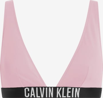 rožinė Calvin Klein Swimwear Trikampė Bikinio viršutinė dalis 'Intense Power': priekis