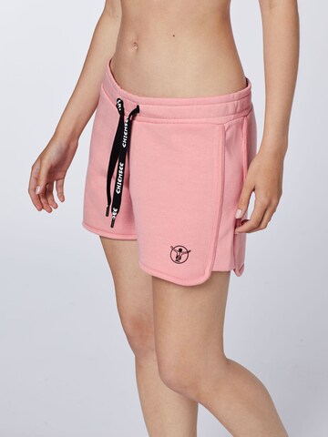 CHIEMSEE Regular Shorts in Pink