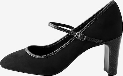 Pumps Next pe negru, Vizualizare produs
