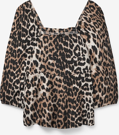 Palaidinė 'VMJOSIE' iš VERO MODA, spalva – kremo / brokato spalva / tamsiai ruda, Prekių apžvalga