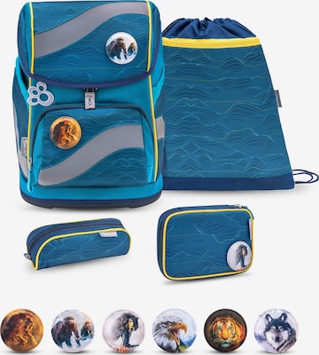 Belmil Schulranzen Set in Blau: Vorderseite