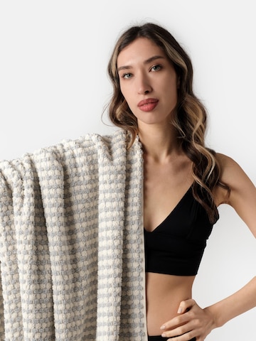 MARSIKOH Beach Towel 'PomPom' in Grey