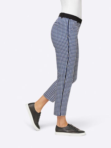 heine Slim fit Trousers in Blue