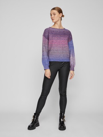 VILA Sweater 'BENETTE' in Purple