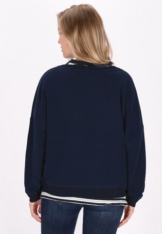 Sweat-shirt Schmuddelwedda en bleu