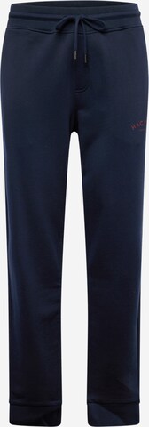 Hackett London Zwężany krój Spodnie w kolorze niebieski: przód