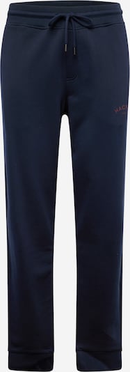 Pantaloni Hackett London pe bleumarin / roșu ruginiu, Vizualizare produs