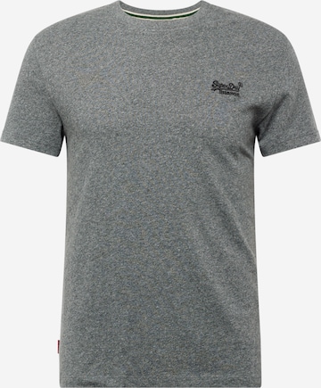 T-Shirt Superdry en gris : devant