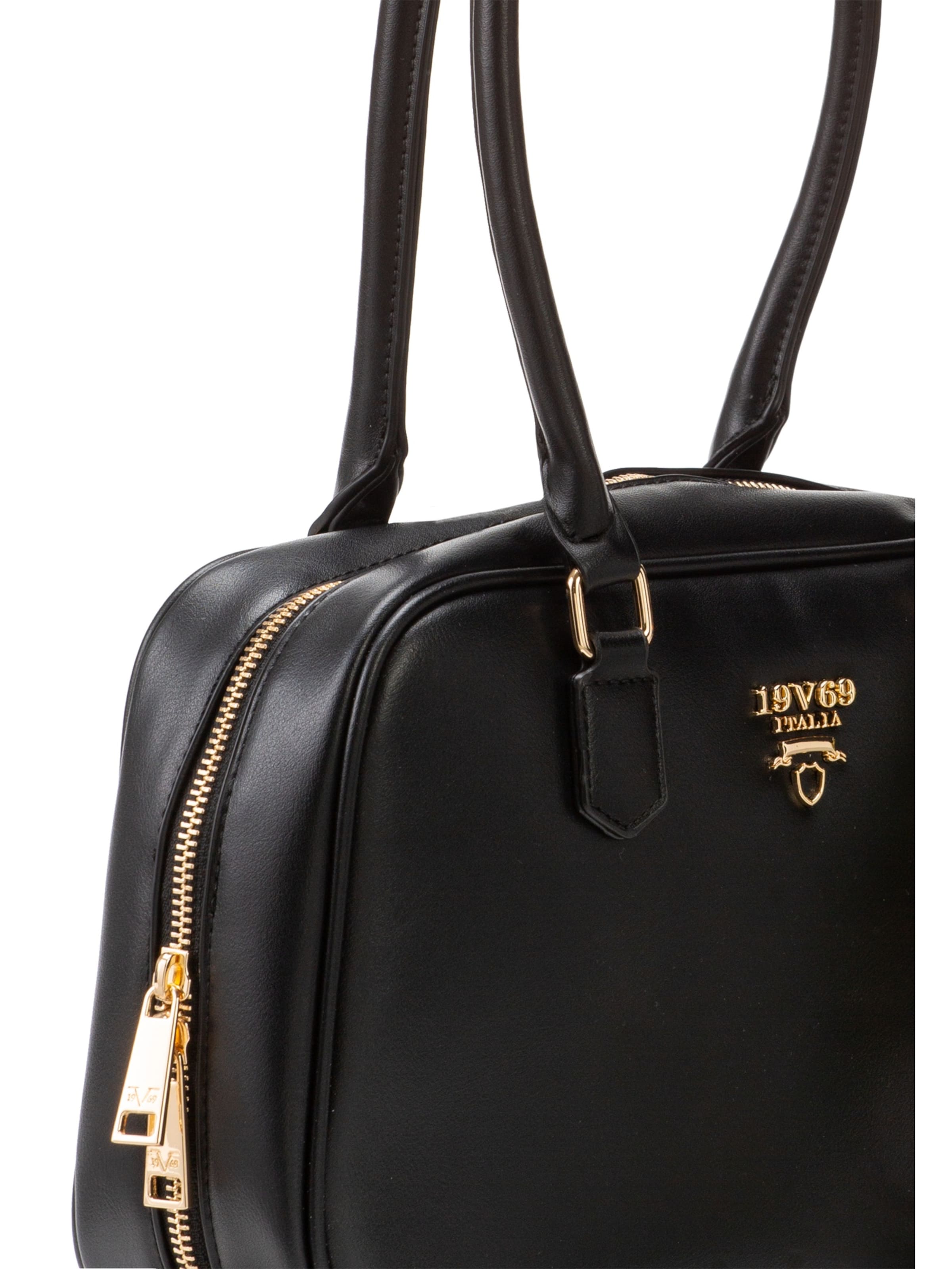 19V69 ITALIA Shoulder Bag 'Carrara' in Black