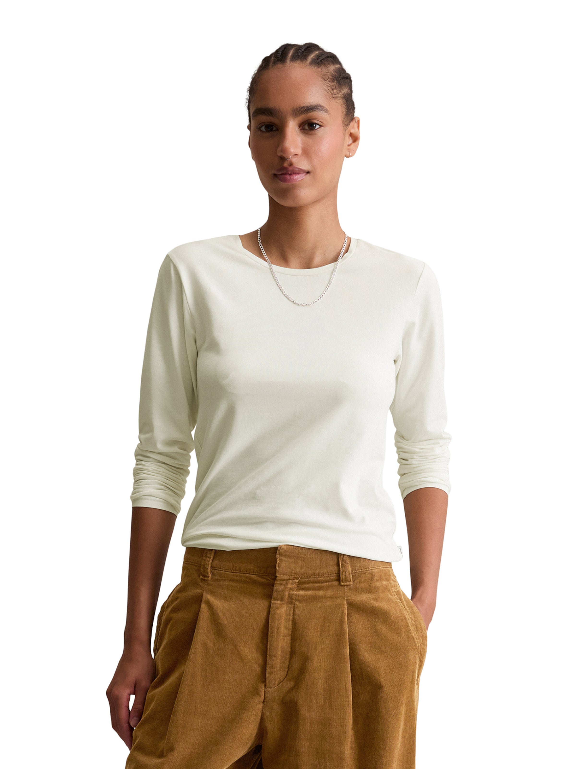 Marc O'Polo DENIMMajica - bijela boja: prednji dio