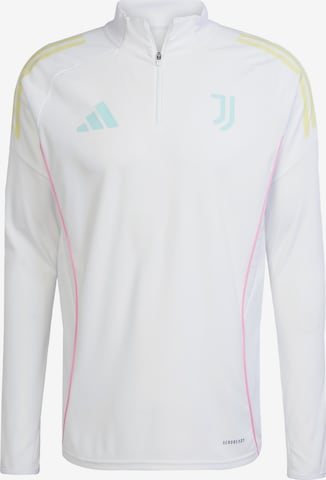 ADIDAS PERFORMANCE - Camiseta funcional 'Juventus Turin Tiro 25 Competition' en blanco: frente