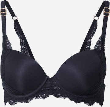 Push-up Sutien de la Stella McCartney pe negru: față