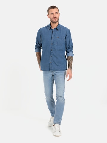 CAMEL ACTIVE Regular fit Button Up Shirt in Blue