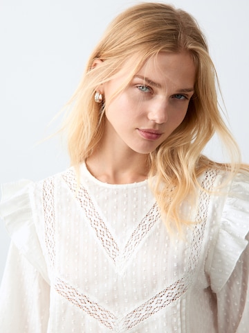 MANGO TEEN Blouse 'Luz' in Wit