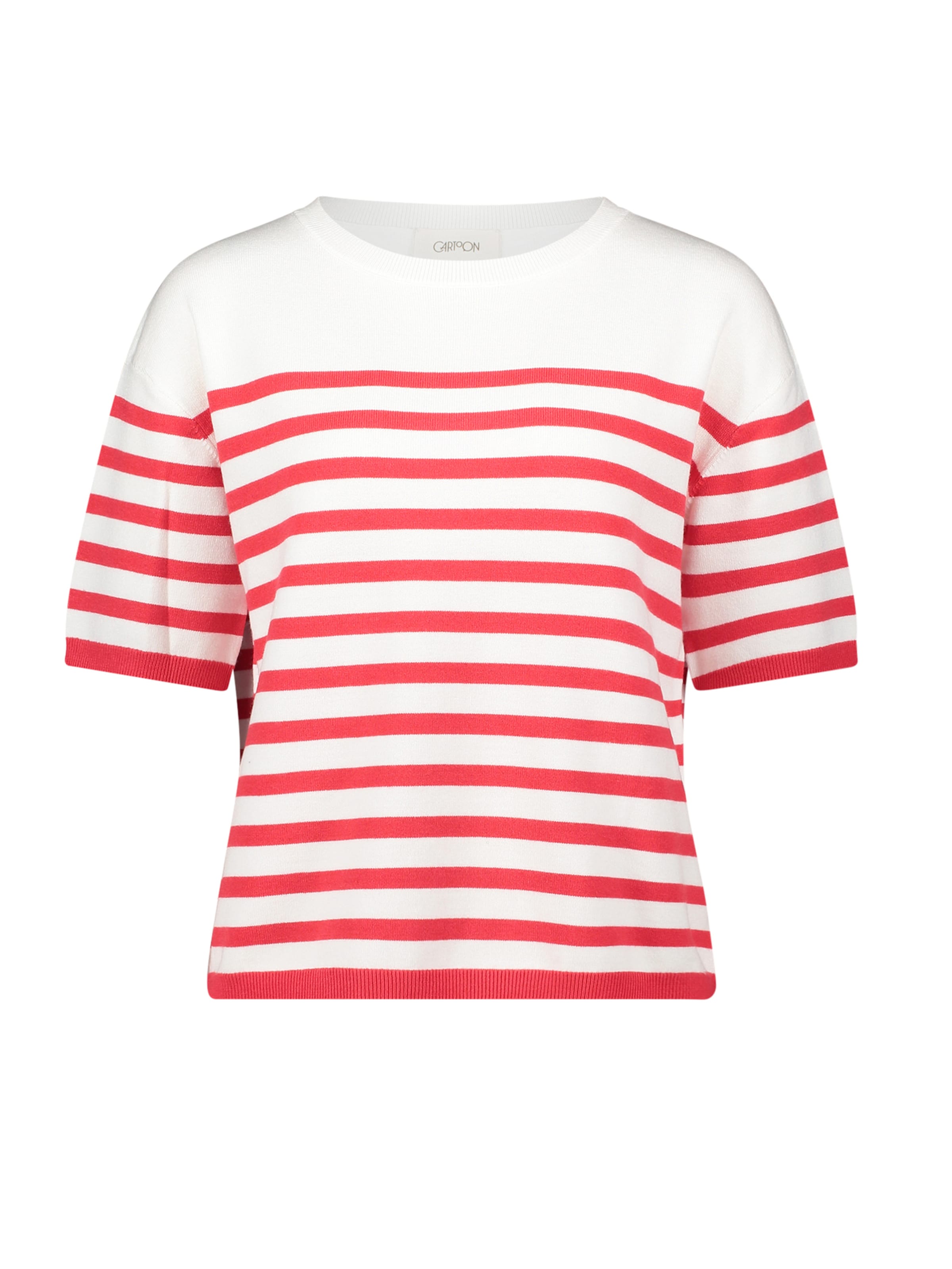 Cartoon Trui in Rood: voorkant