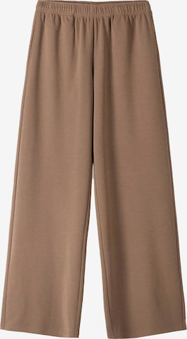 Bershka Trousers in Beige: front