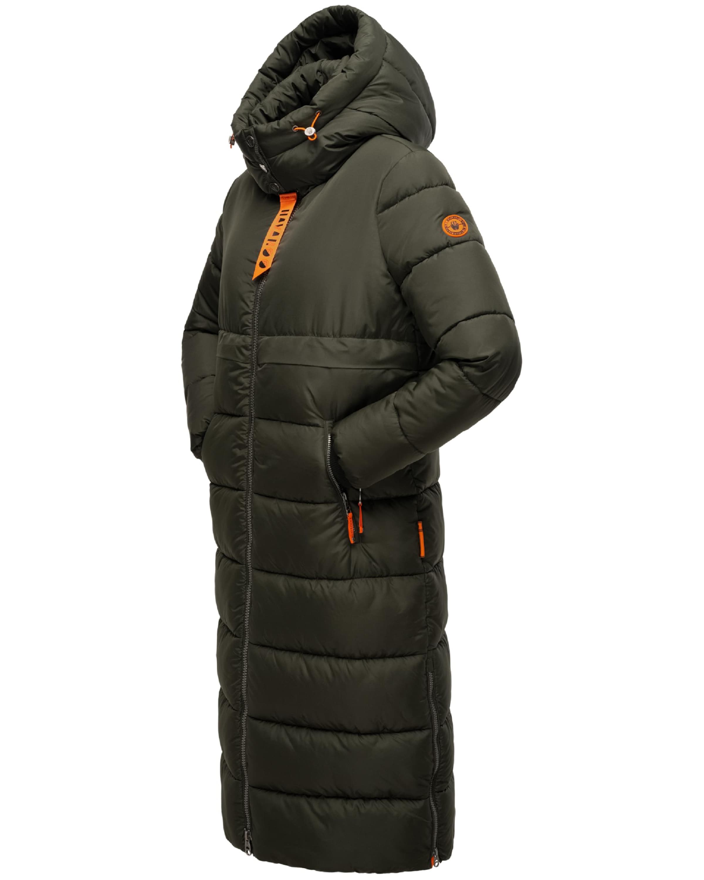 NAVAHOO Wintermantel in Grün