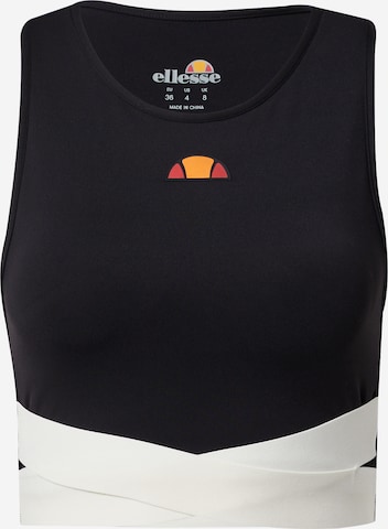 ELLESSE Bralette Sports Bra 'Chroma' in Black: front